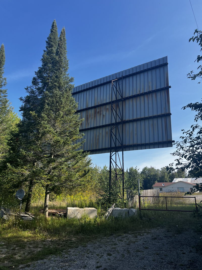 Northwoods Drive-In Theatre - Aug 21 2024 (newer photo)